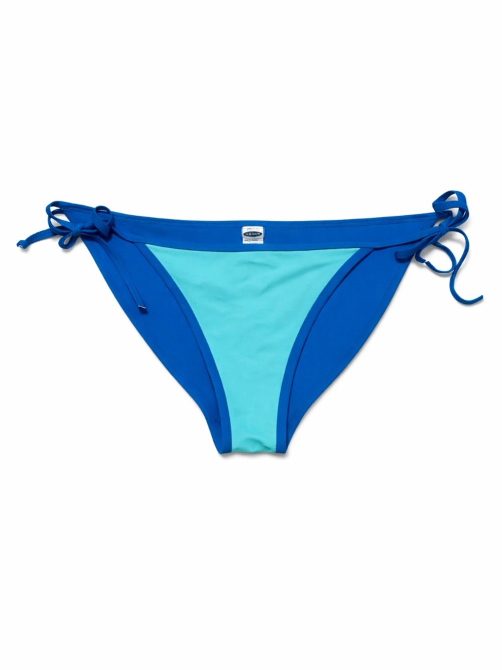 4/$20➡️ Old Navy Blue & Aqua Tie-Side Bikini Bottom – Size Small EUC